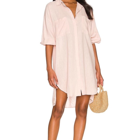 Young Fabulous & Broke Shirt Dress - Picture 1 of 5